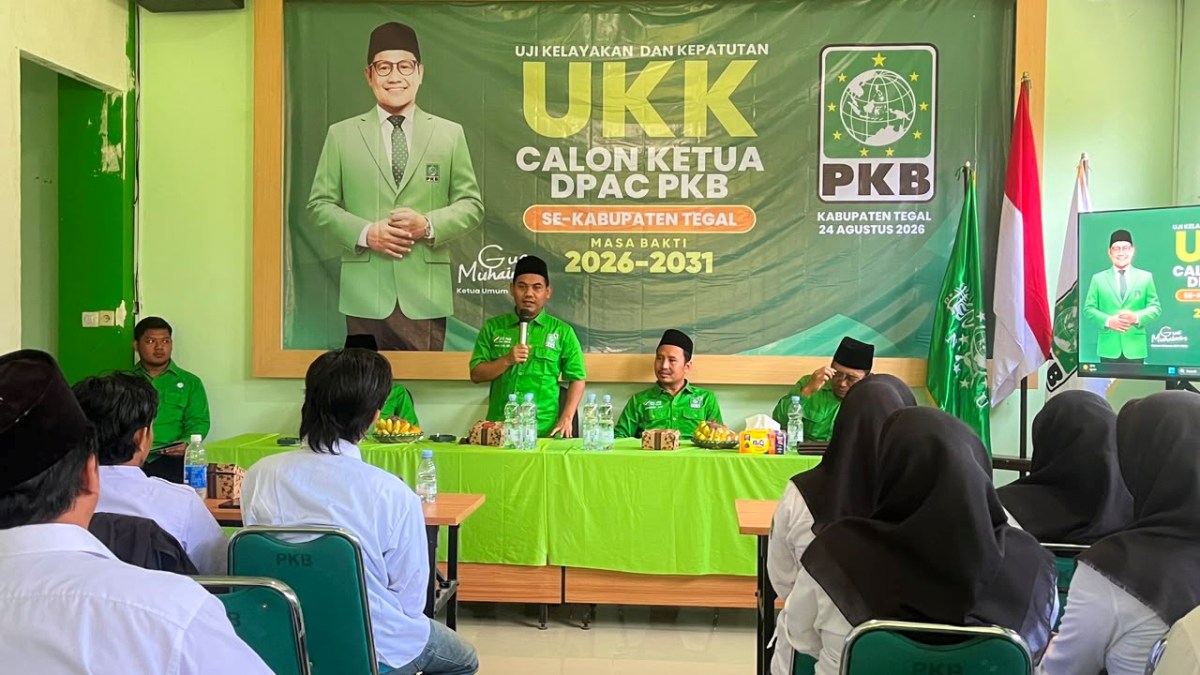 Regenerasi PKB Tegal: 162 Kader Muda Bertarung di UKK Calon Ketua DPAC