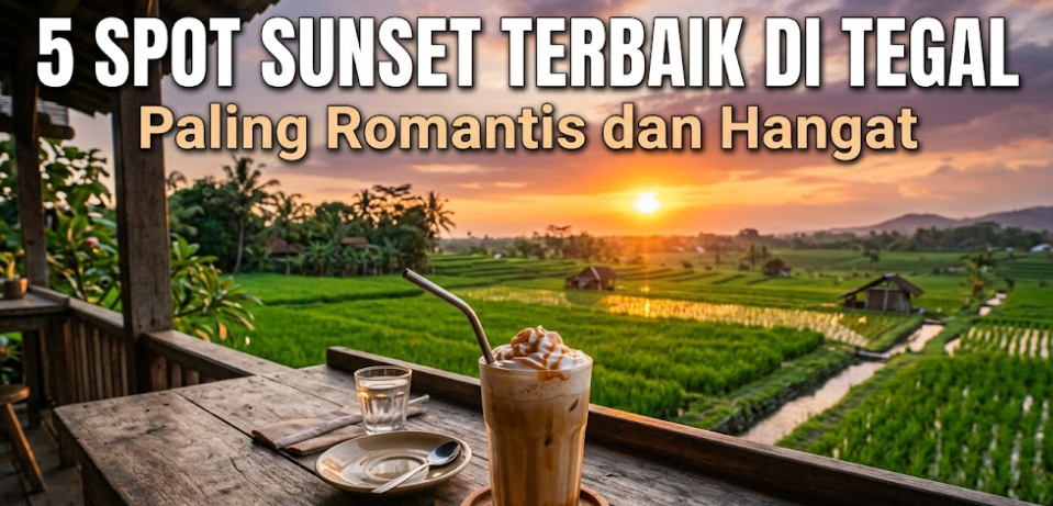 5 Spot Sunset Terbaik di Tegal Paling Romantis dan Hangat