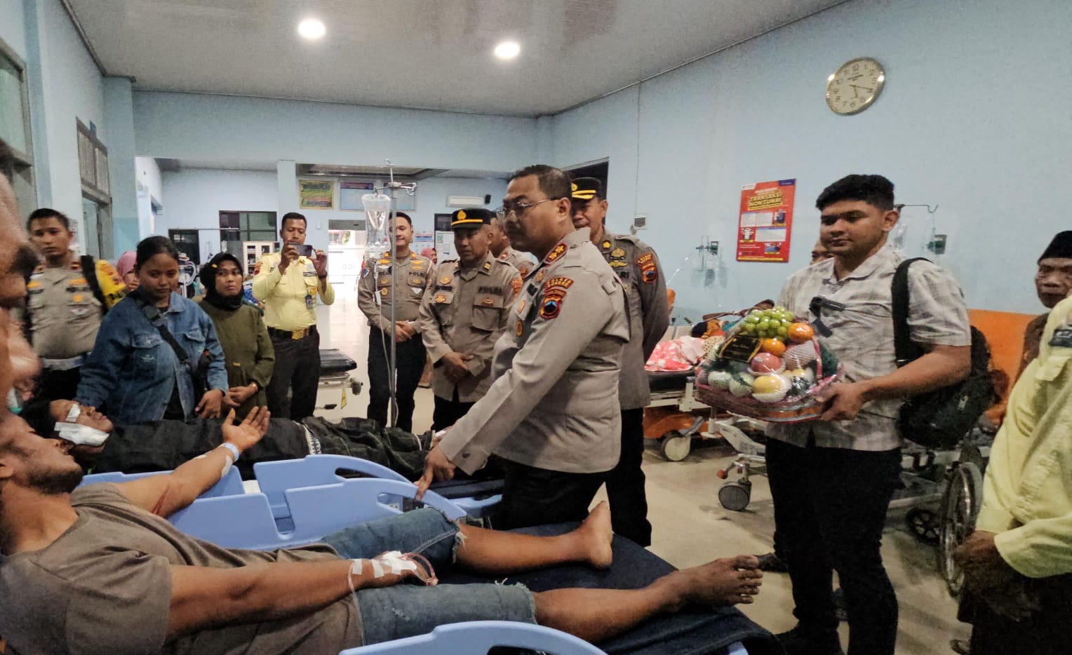 Kapolres Cek Lokasi Dropzone KPT Brebes yang Ambruk, Penyebab Kejadian Diselidiki