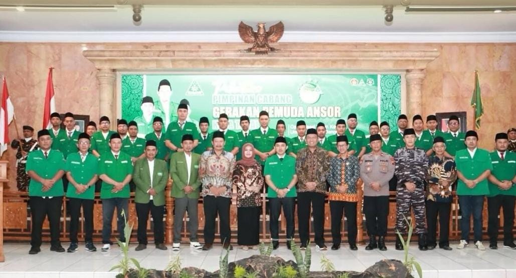 Wakil Ketua DPRD Kota Tegal Hadiri Pelantikan PC GP Anshor