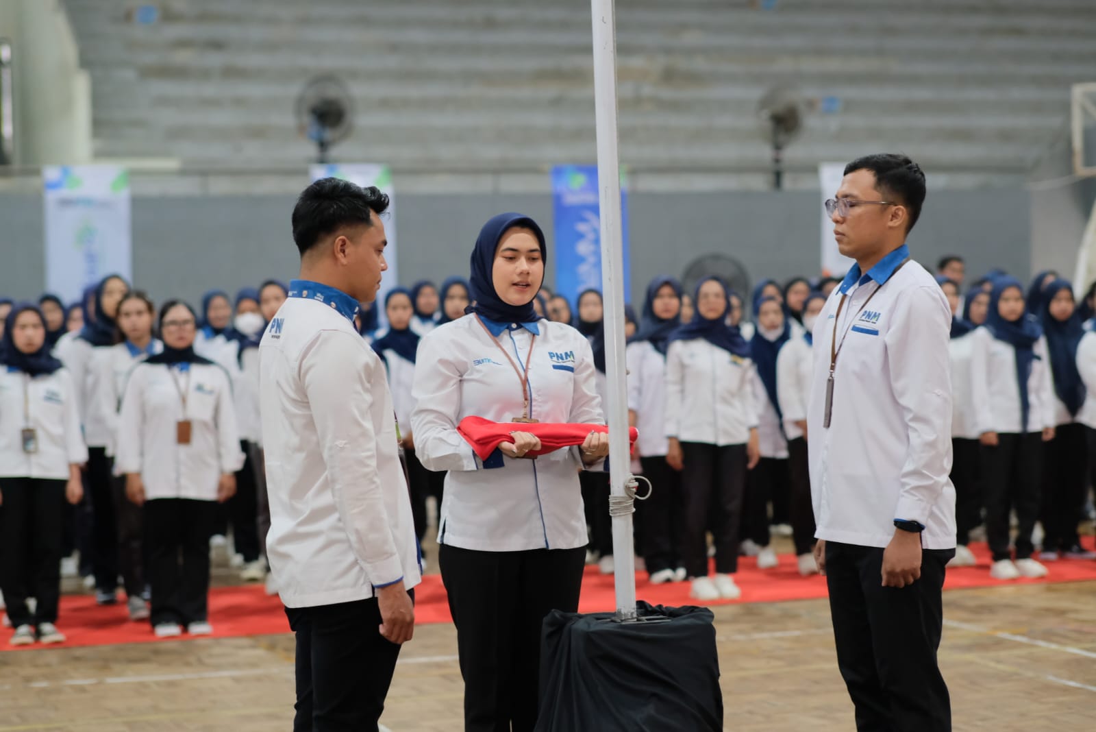 HUT ke 26, PNM Tegal Kobarkan Semangat Pancasila dan 'Beta Selalu Ada'