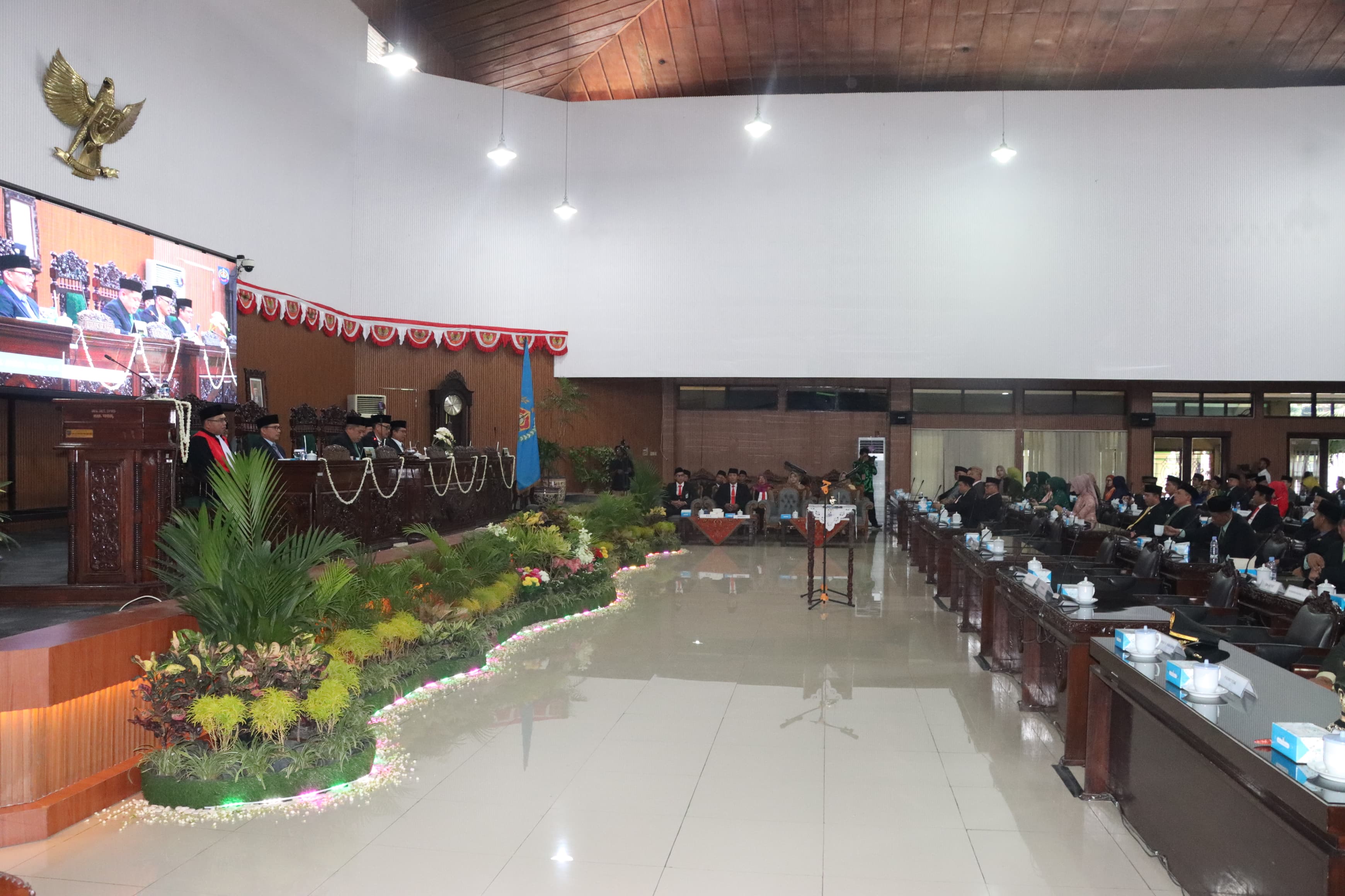 Pelantikan Anggota DPRD Kabupaten Tegal Berjalan Aman, Sekwan Sampaikan Hal Ini