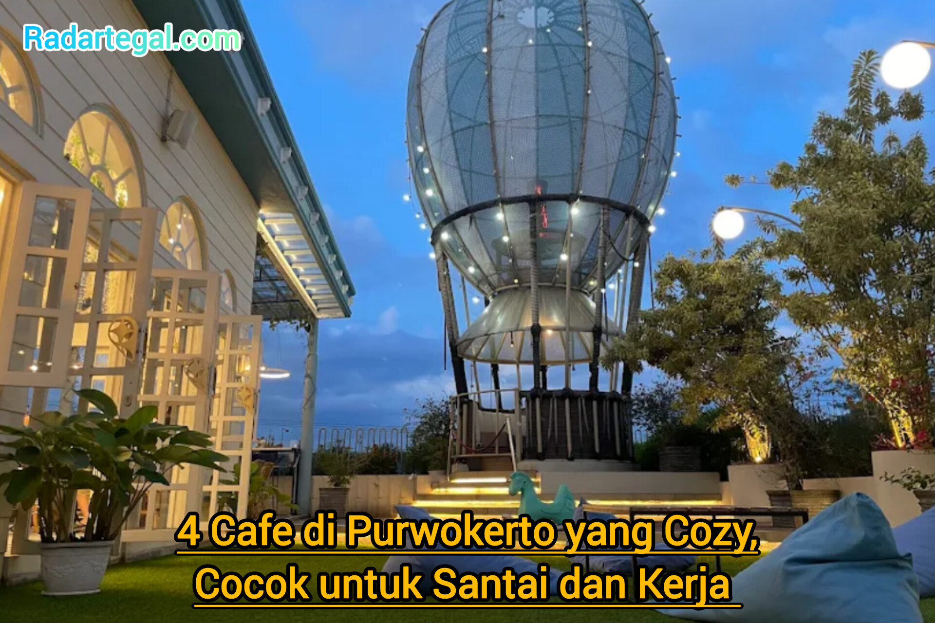 4 Cafe di Purwokerto yang Cozy, Cocok untuk Santai dan Kerja 