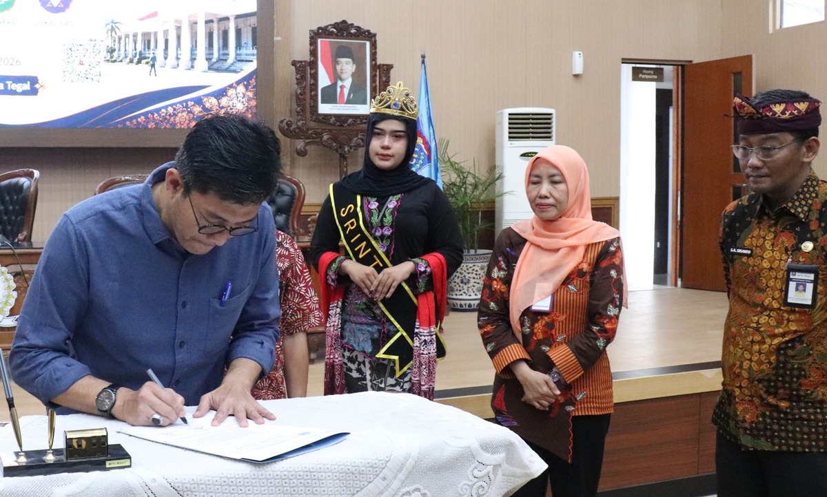 Sekretariat DPRD Kota Tegal Resmi Luncurkan Aplikasi Srintil