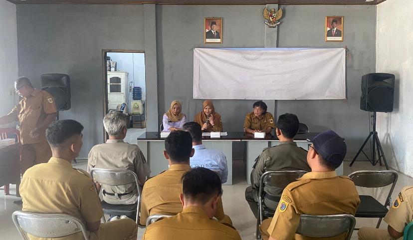 Bagian Hukum Setda Brebes Monitoring Pembentukan Posbankum