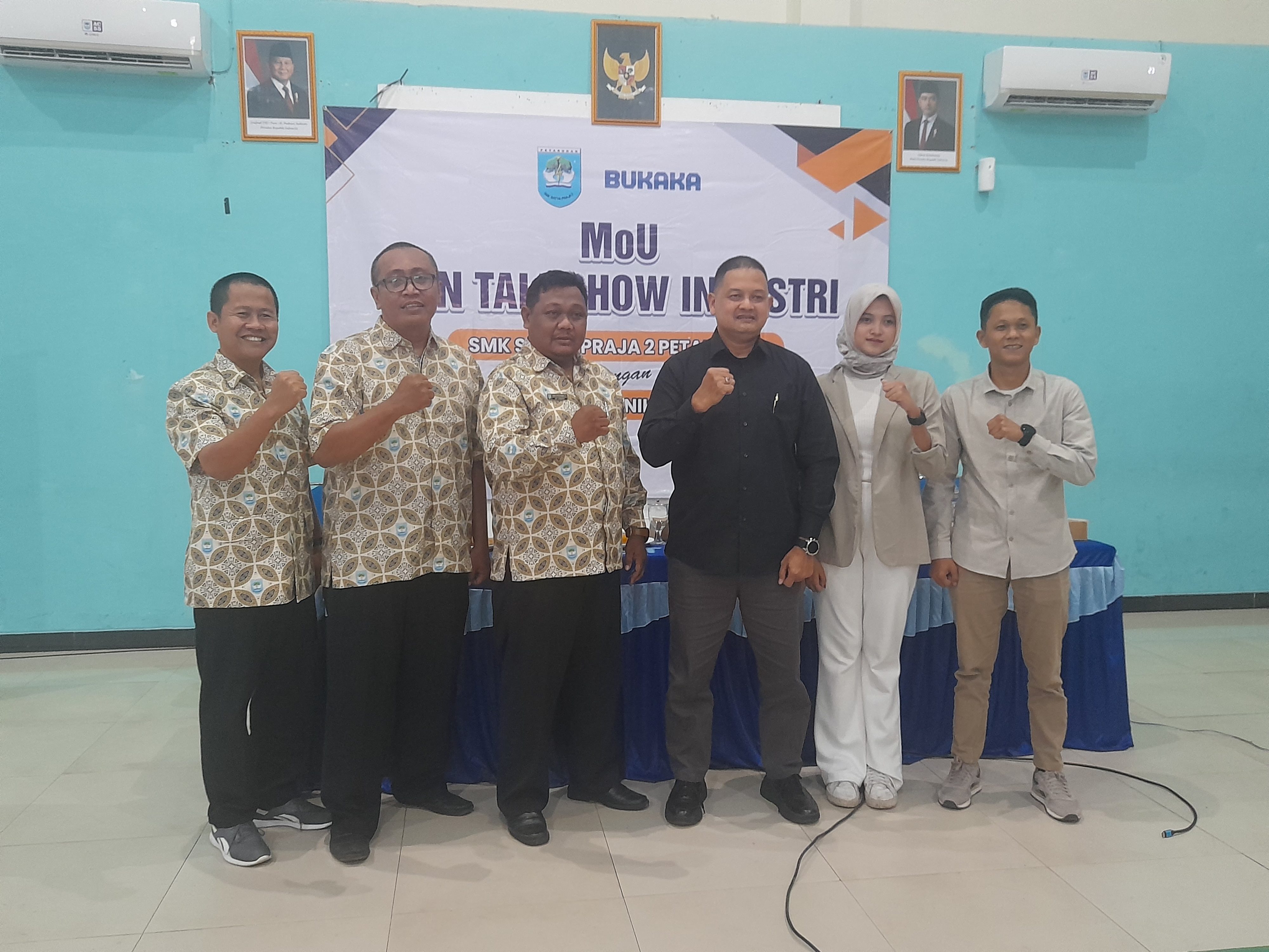 Terkesan dengan SMK Satya Praja 2 Petarukan, Manager HRD PT Bukaka: Bisa Menjadi Resource Perusahaan Kami