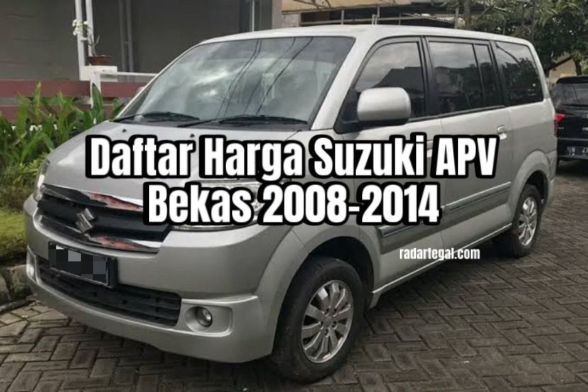 Simak Daftar Harga Suzuki APV Bekas Cuma Rp50 Jutaan, Cocok Buat Usaha Rental Mobil