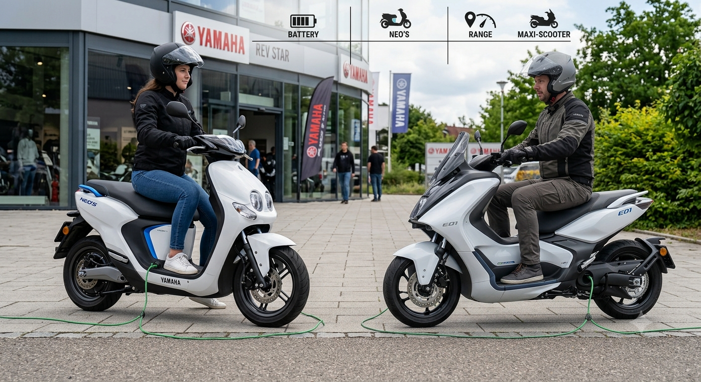 Bedah Perbandingan Motor Listrik Yamaha E01 dengan NEO'S Terbaru!