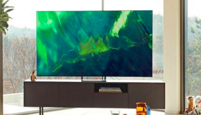 Warna Brilian, Inilah Kelebihan Smart TV SAMSUNG Layar 55 Inch QLED Resolusi 4K QA55Q70A Harga Rp21 Jutaan