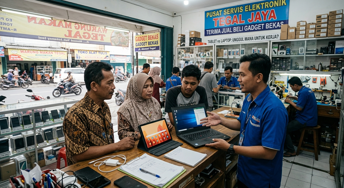 Laptop Entry-Level atau Tablet Bekas, Ini Pilihan yang Tepat Buat Kerja