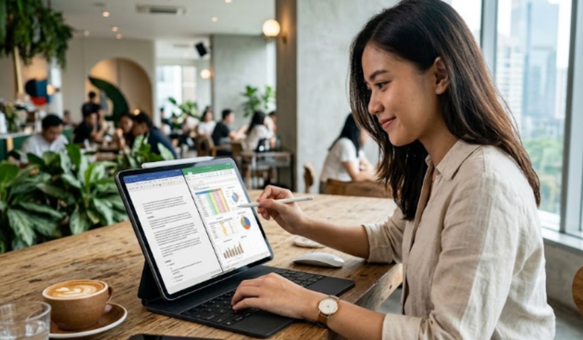 Tablet Pengganti Laptop dengan Dukungan WPS, Kerja Olah Data dan Dokumen Sat-Set