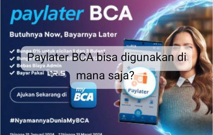 Paylater BCA Dapat Digunakan Dimana Saja? Begini Penjelasannya