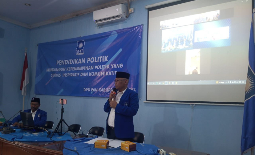 Terpilih Lagi Sebagai Ketua DPD PAN Brebes, Ini Harapan Tobidin