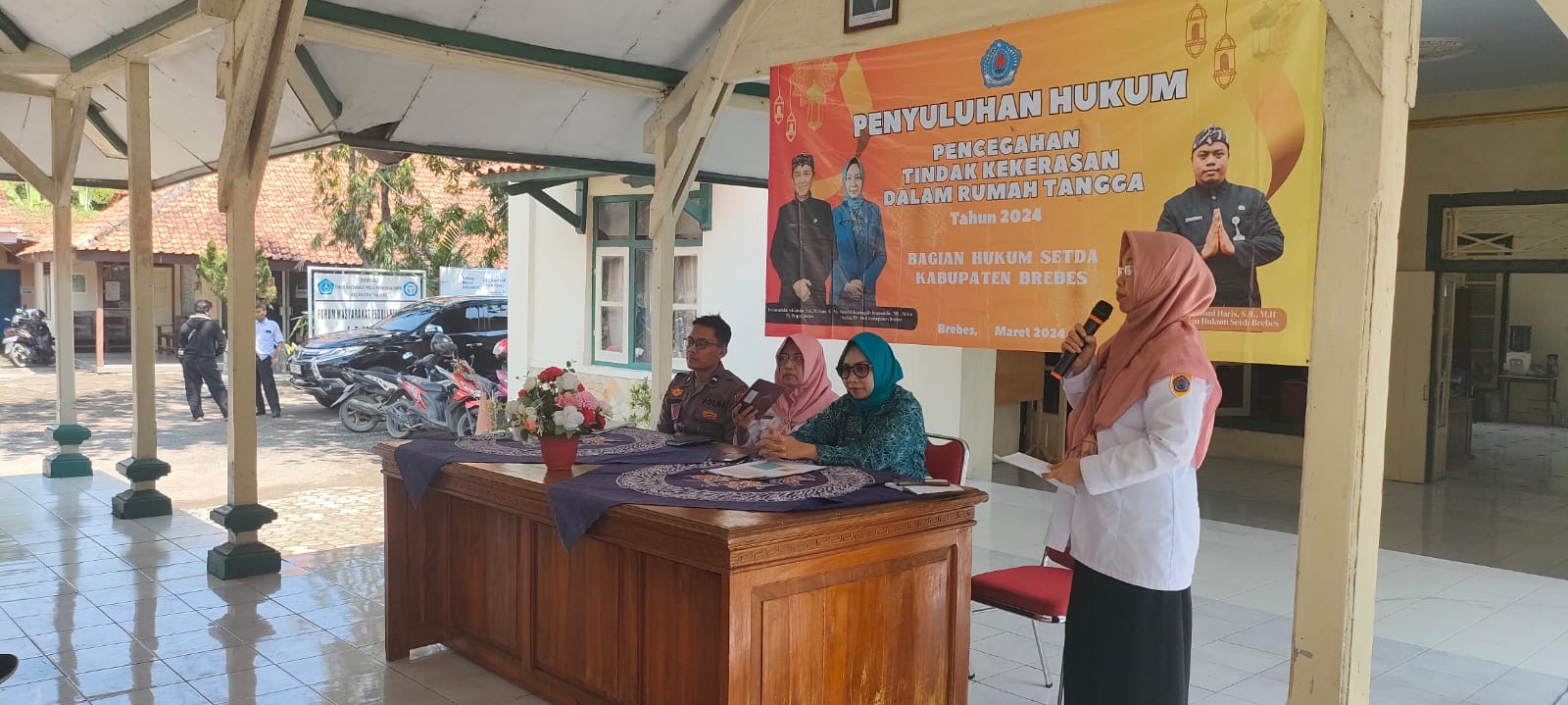 Bagian Hukum Setda Brebes Beri Penyuluhan Pencegahan KDRT