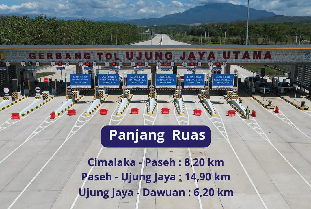 Besok, Tarif Tol Cisumdawu Cimalaka - Dawuan Berlaku Penuh Rp1.250 per Kilometer  