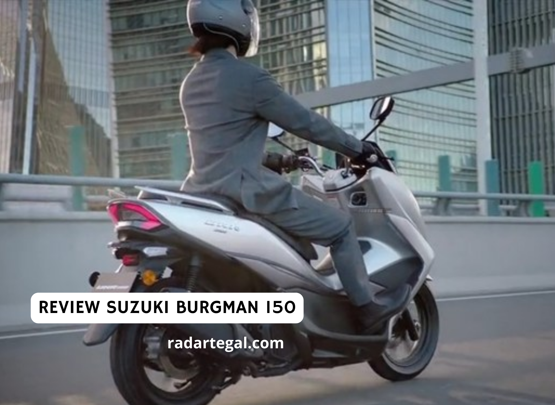 Review Suzuki Burgman 150: Siap Kalahkan NMAX dan PCX