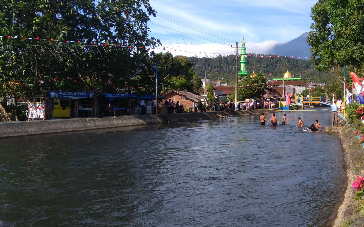 Berjarak 34,2 Km dari Pusat Kota Pemalang, Wisata Kali Celo Mejagong Jadi Surga Bagi Anak-anak