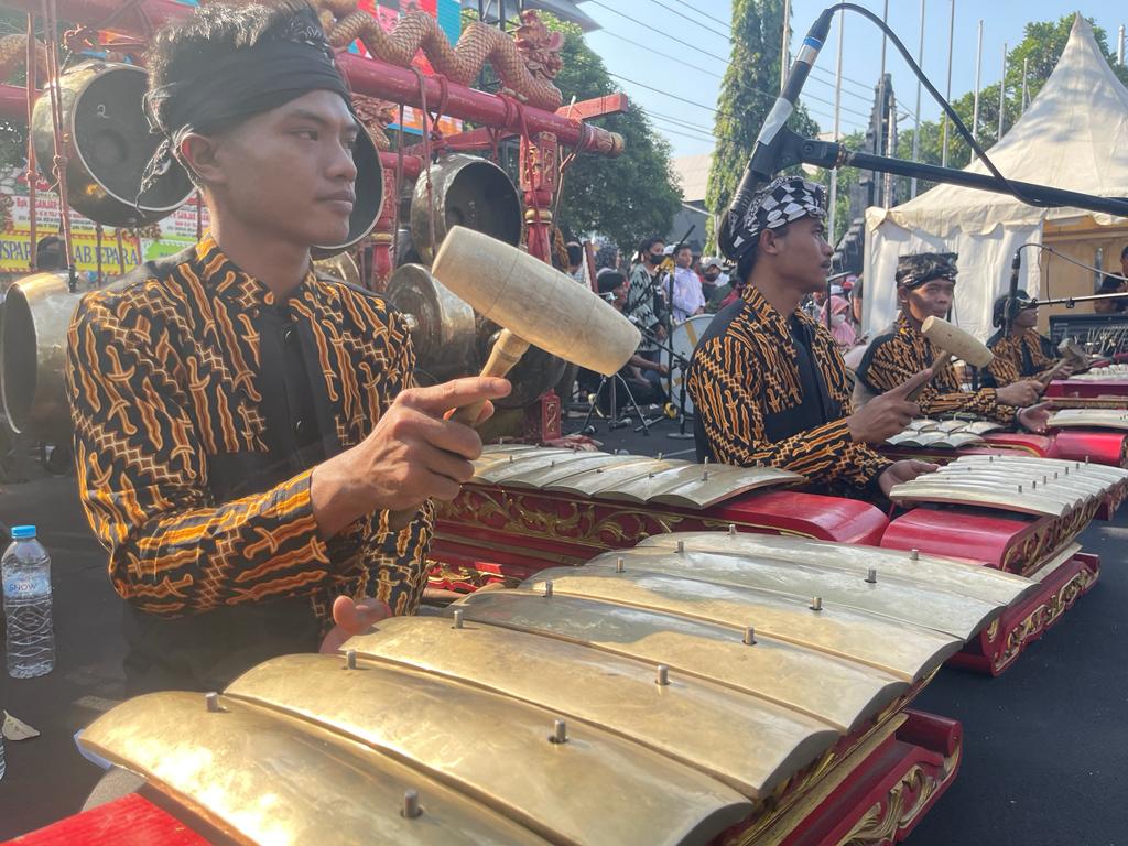 Pesta Rakyat Terima Kasih Jawa Tengah, Penggiat Seni Tradisional Ikut Mangayubagyo Ganjar Pamitan 