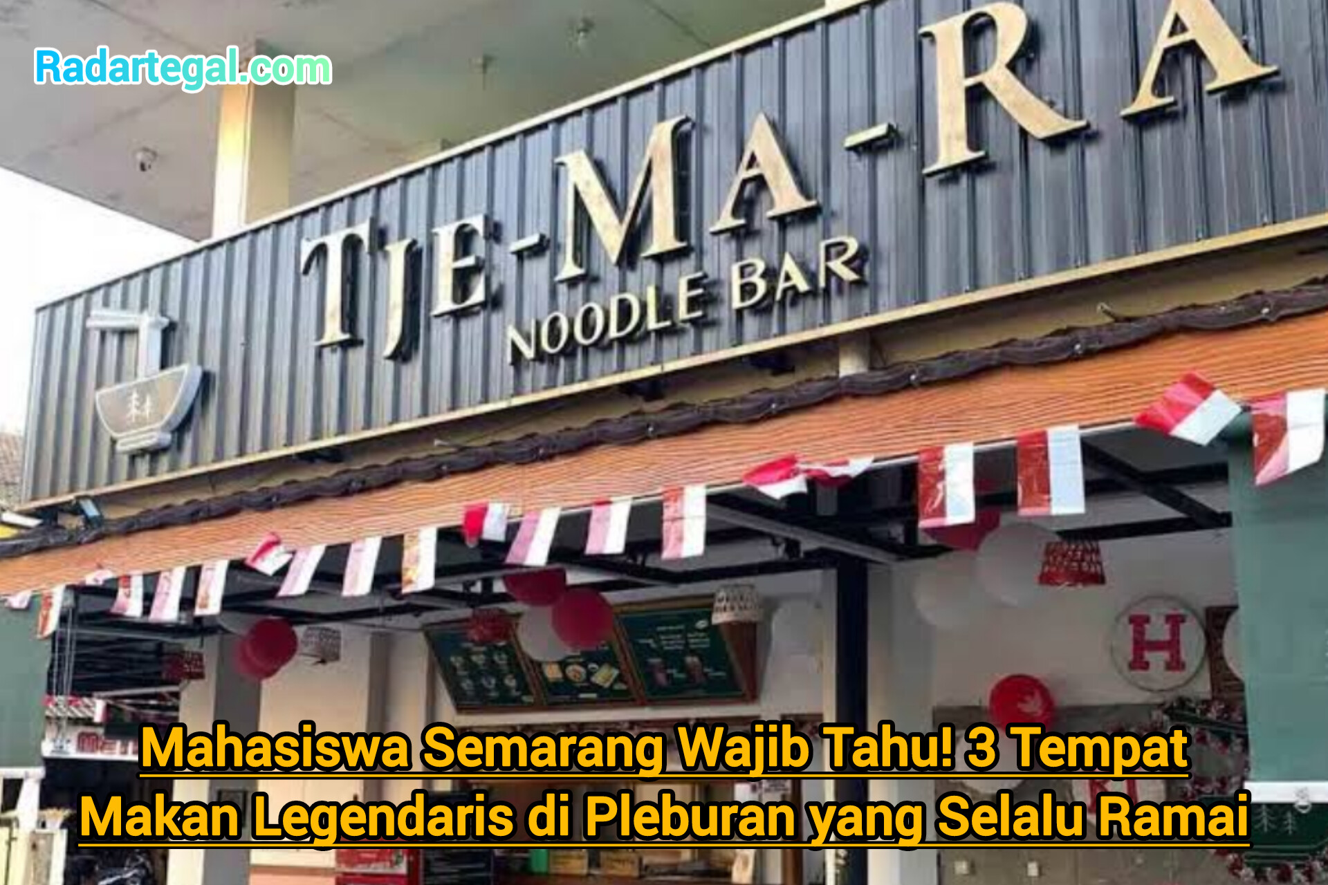 Mahasiswa Semarang Wajib Tahu! 3 Tempat Makan Legendaris di Pleburan yang Selalu Ramai