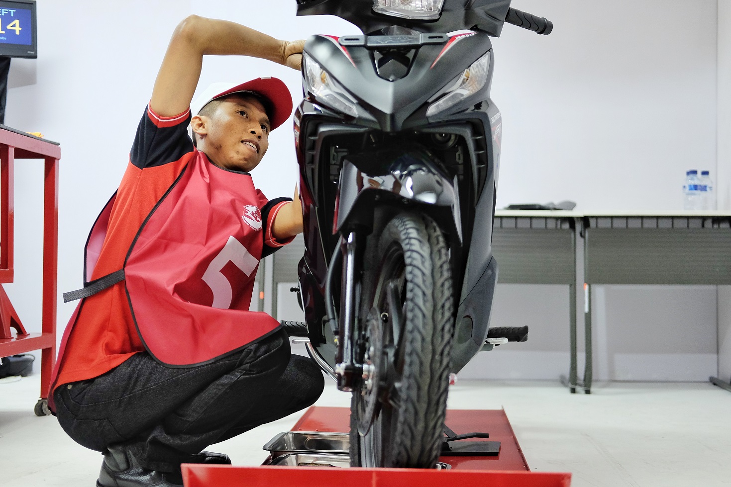 Kereeen, 3 Teknisi Sepeda Motor Honda Indonesia Siap Adu Skill di Kompetisi Tingkat Dunia