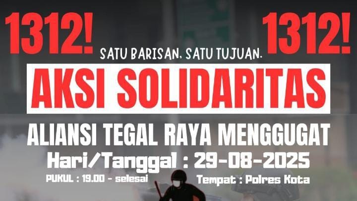 Malam Ini, Aliansi Tegal Raya Menggugat Gelar Doa Bersama dan Penyalaan Lilin