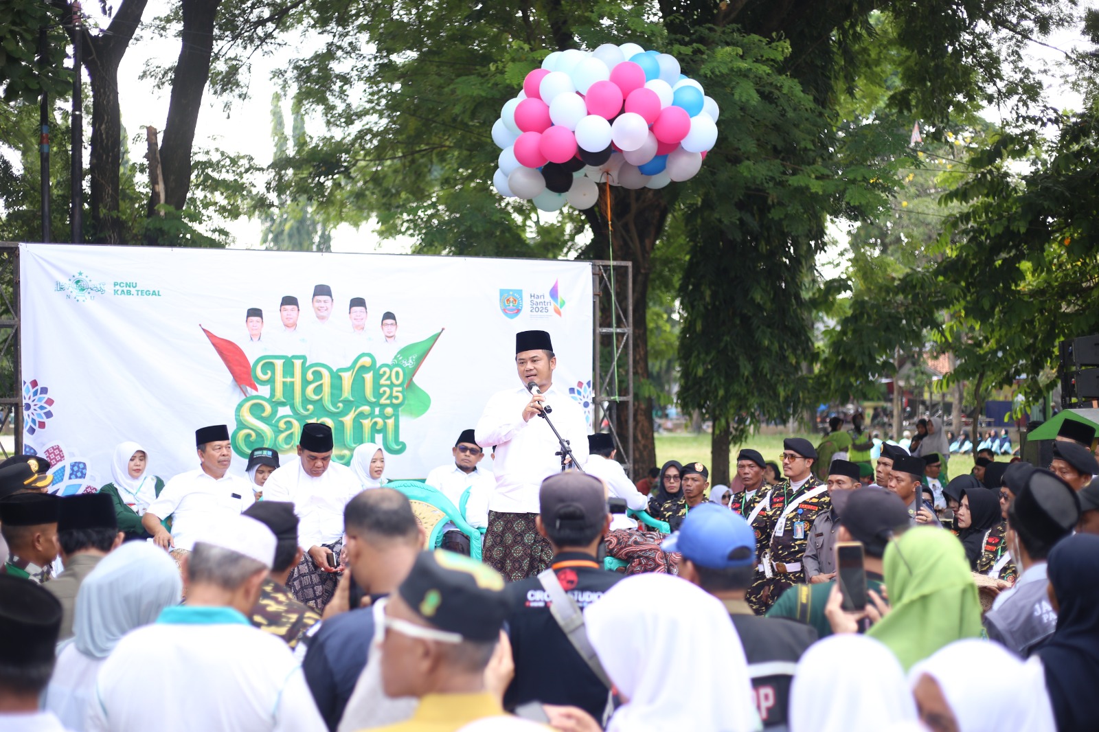 Bupati Ajak Warga NU Kabupaten Tegal Lakukan Resolusi Jihad dengan Damai