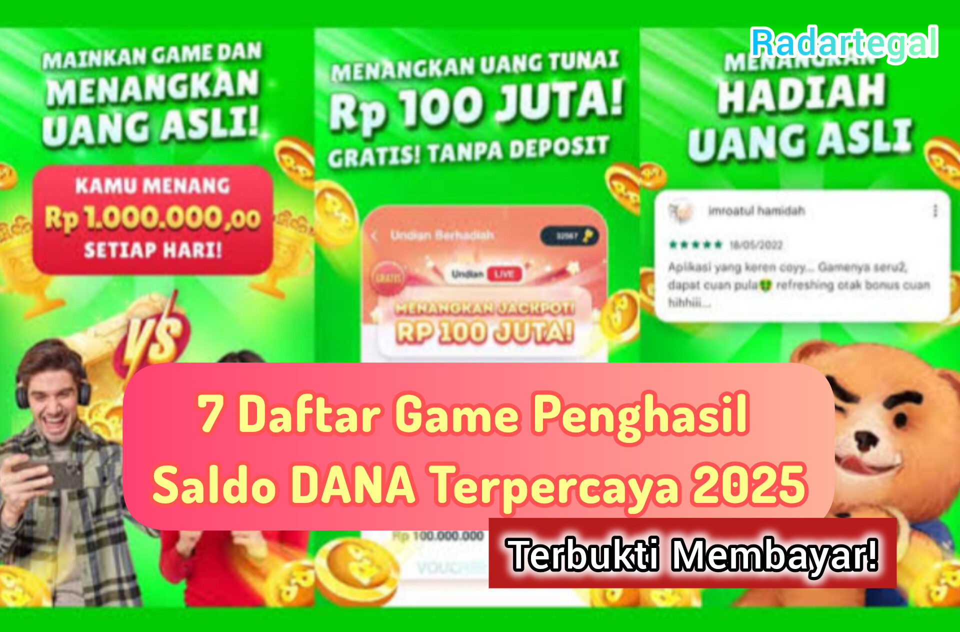 NgeGame Tanpa Gangguan! Ini Game Penghasil Saldo DANA Bebas Iklan dan Deposit di 2025