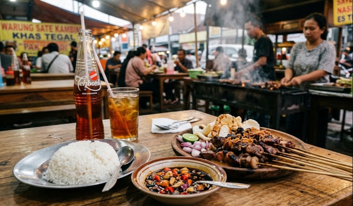 Bikin Nagih! Ini 7 Tempat Makan Sate Terpopuler di Kabupaten Tegal