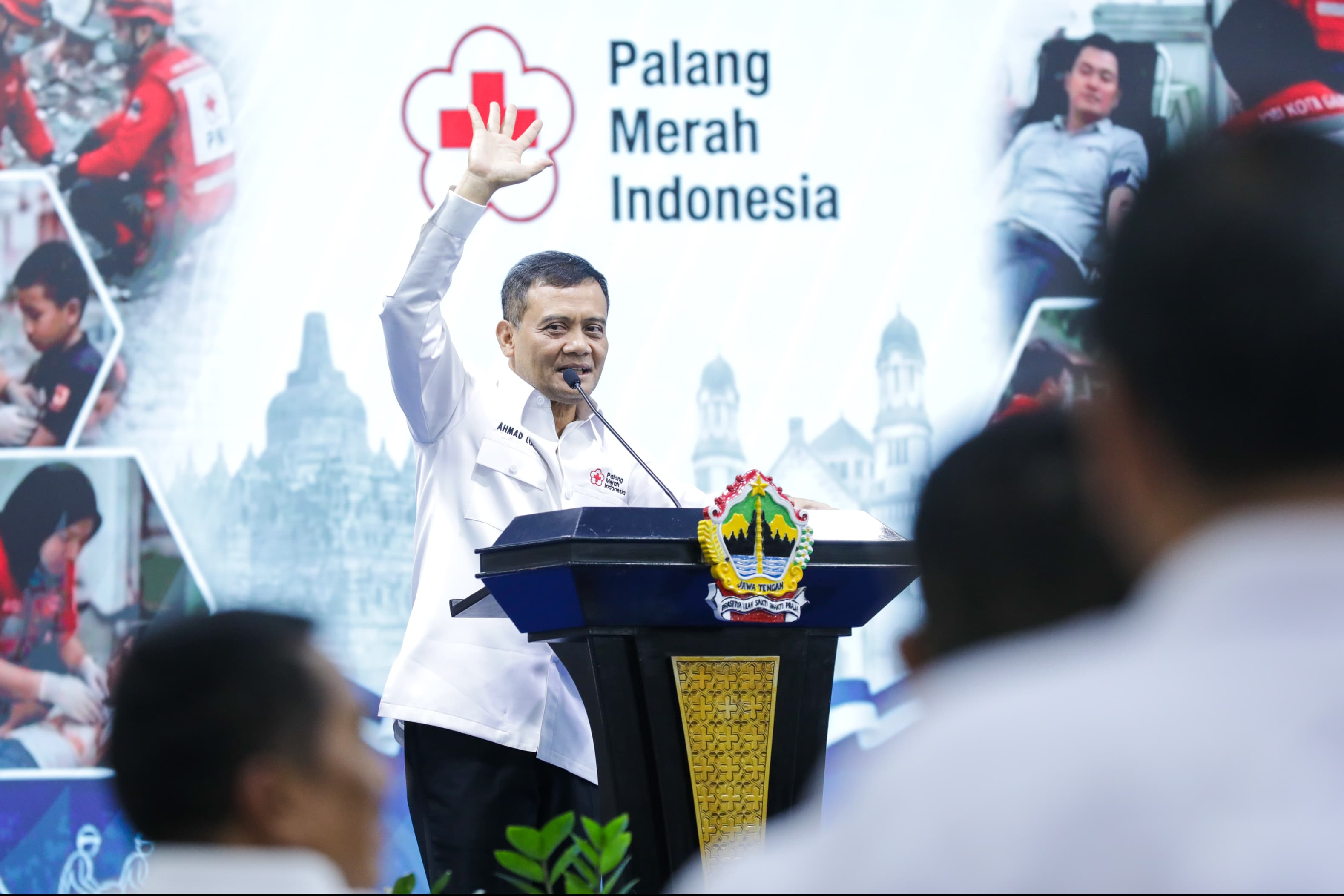 Gubernur Jateng Ahmad Luthfi Dorong Respons Cepat PMI