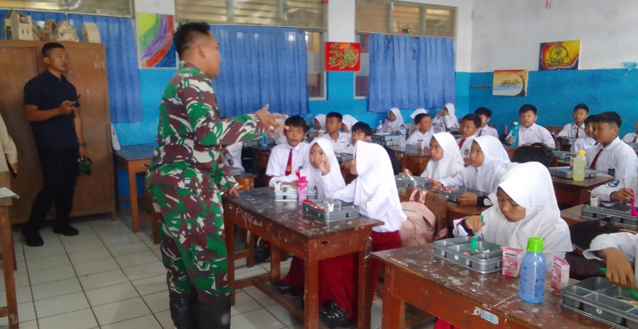 Hadiri Launching MBG di SPPG Sangkuli Belik Pemalang, Dandim Sampaikan Pesan Ini