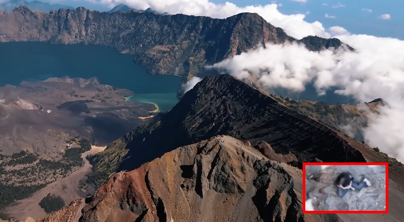 Mitos Gunung Rinjani, Tempat Warga Brasil yang Sempat Jatuh