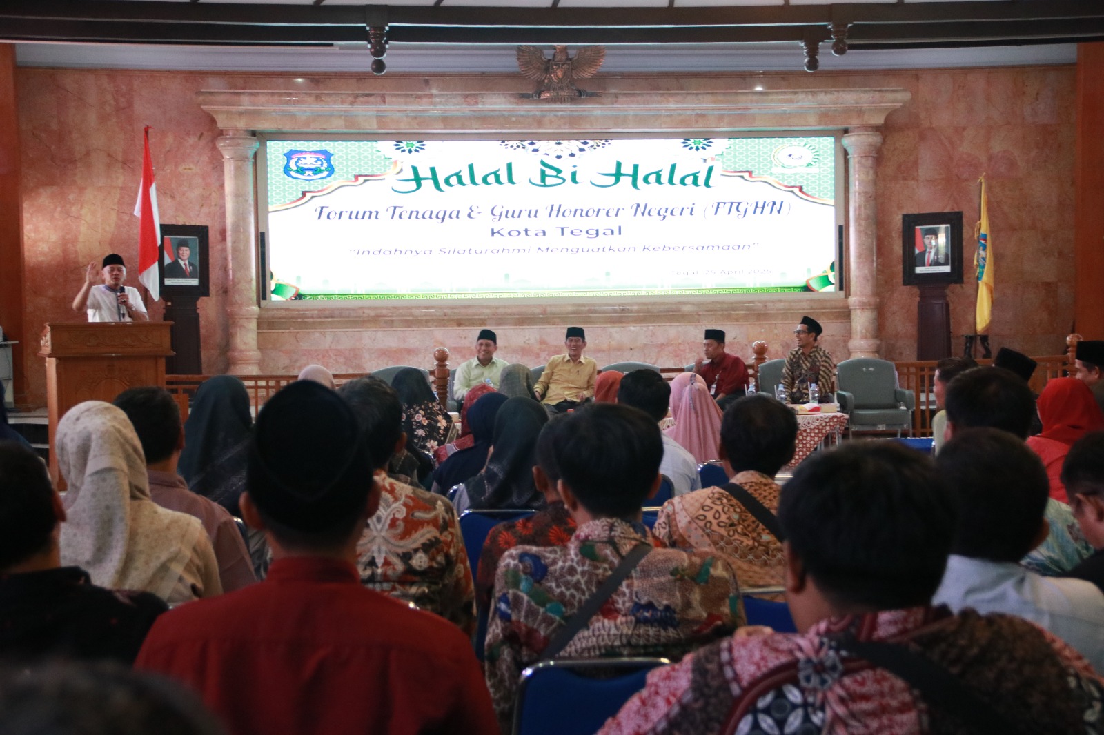 Hadiri Halalbihalal FTGHN, Wali Kota Tegal: Pemkot Serius Perjuangkan Hak-hak Honorer