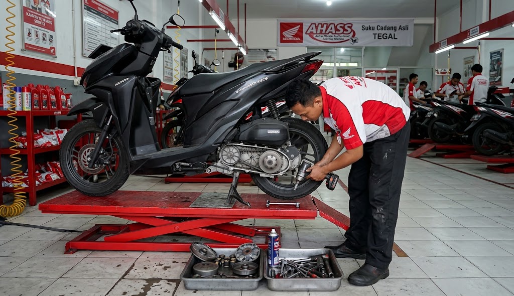 5 Sebab Body Honda Vario Getar di Putaran Awal Mesin, Begini Cara Mengatasinya