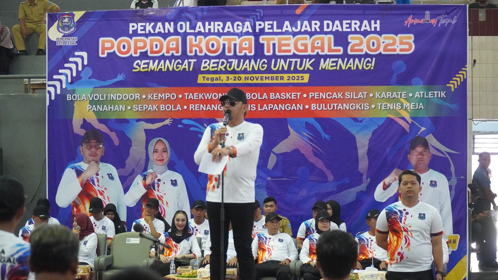 Wali Kota Buka POPDA Kota Tegal 2025, Ini yang Disampaikan