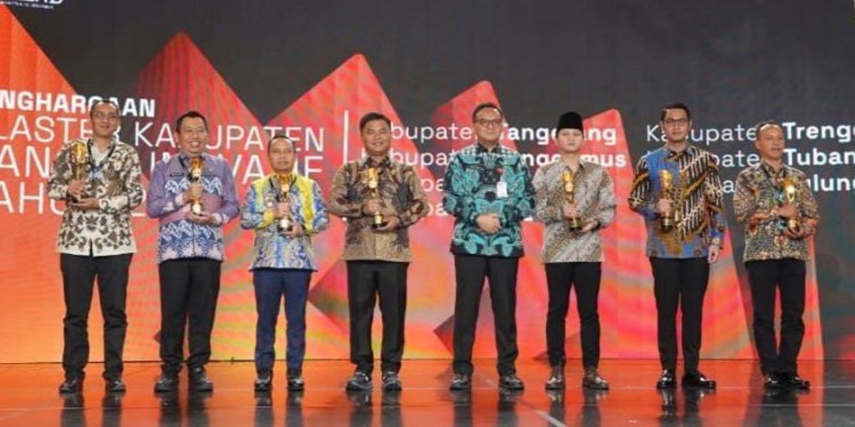 Indeks Inovasi Melejit, Kabupaten Tegal Sabet Penghargaan IGA 2025 Lagi