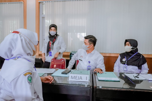73 Perawat di Brebes Jalani Uji Kompetensi Jabatan Fungsional Kesehatan