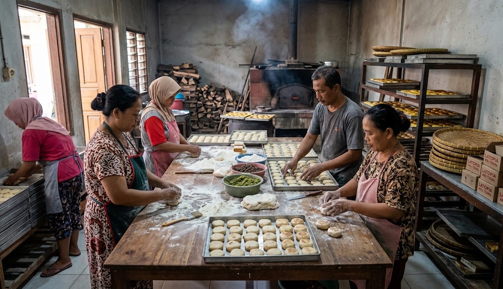 Review Keunikan Rasa Kue Latopia Khas Tegal, Renyah di Luar dan Manis di Dalam