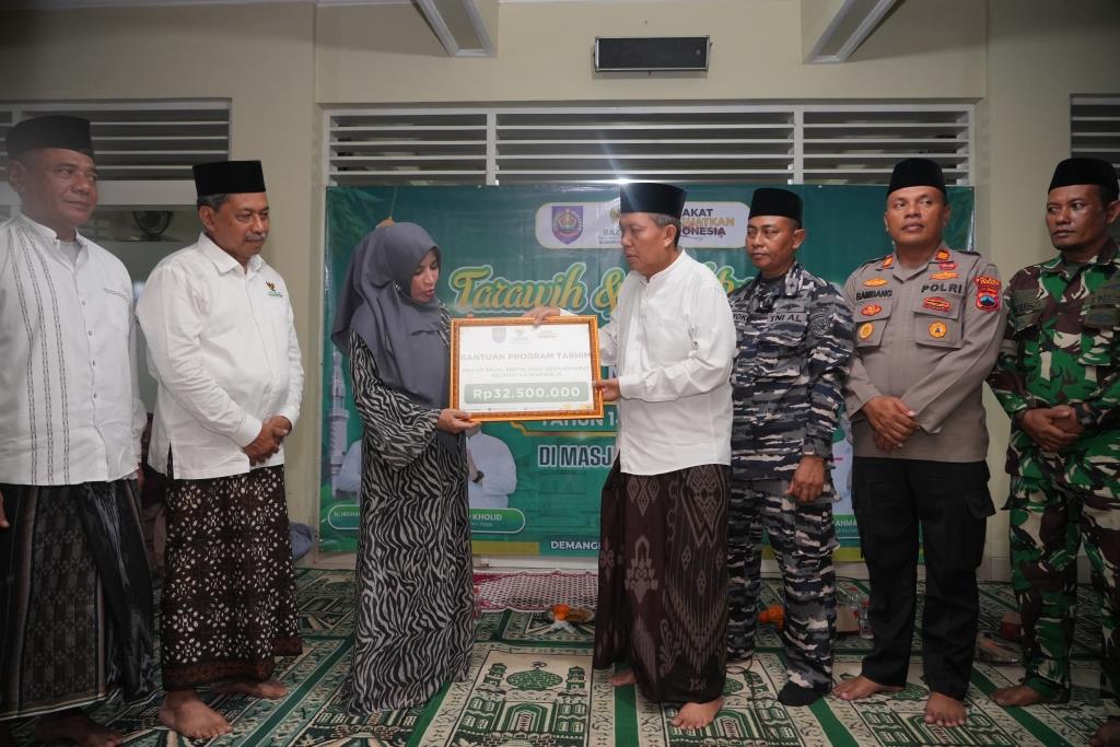 Gelar Tarhim di Warureja, Pemkab Tegal Singgung Nasib Pengungsi di Padasari 