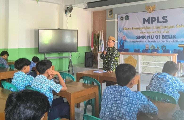 SMK NU 01 Belik Pemalang Perkuat Fondasi Aswaja Lewat MPLS 2026/2027