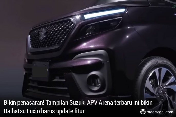 Penasaran? Tampilan Suzuki APV Arena Terbaru Ini Bikin Daihatsu Luxio Harus Update Fitur