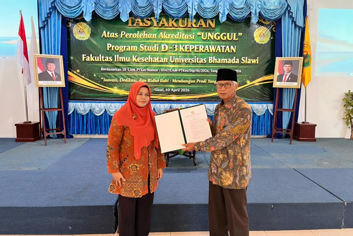 Prodi D3 Keperawatan Universitas Bhamada Slawi Gelar Tasyakuran Akreditasi Unggul