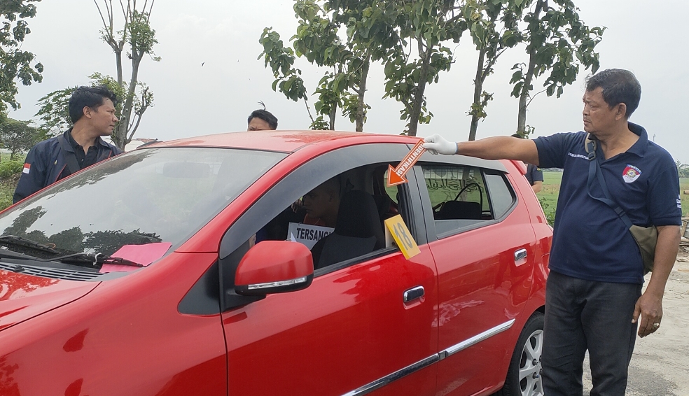 Pembunuhan Wanita di Brebes Direka Ulang, Paman dan Keponakan Peragakan 22 Adegan