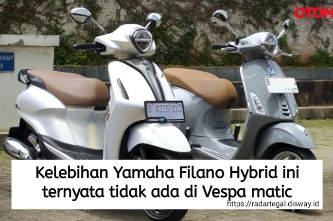 5 Kelebihan Yamaha Filano Hybrid Ini Ternyata Tidak Ada di Motor Vespa Matic LX 125, Yakin Gak Mau?
