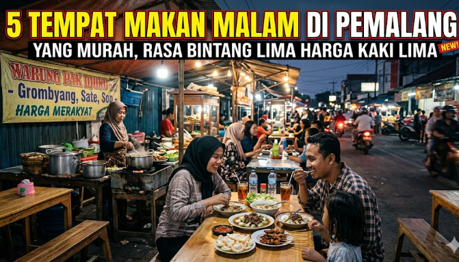 5 Tempat Makan Malam di Pemalang yang Murah, Porsinya Melimpah!