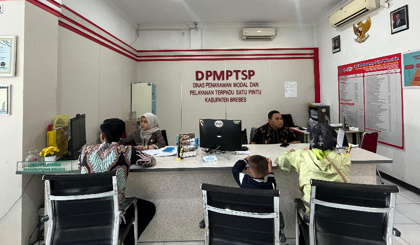 Mudah dan Cepat, DPMPTSP Brebes Fasilitasi Pelaku Usaha dalam Urus NIB
