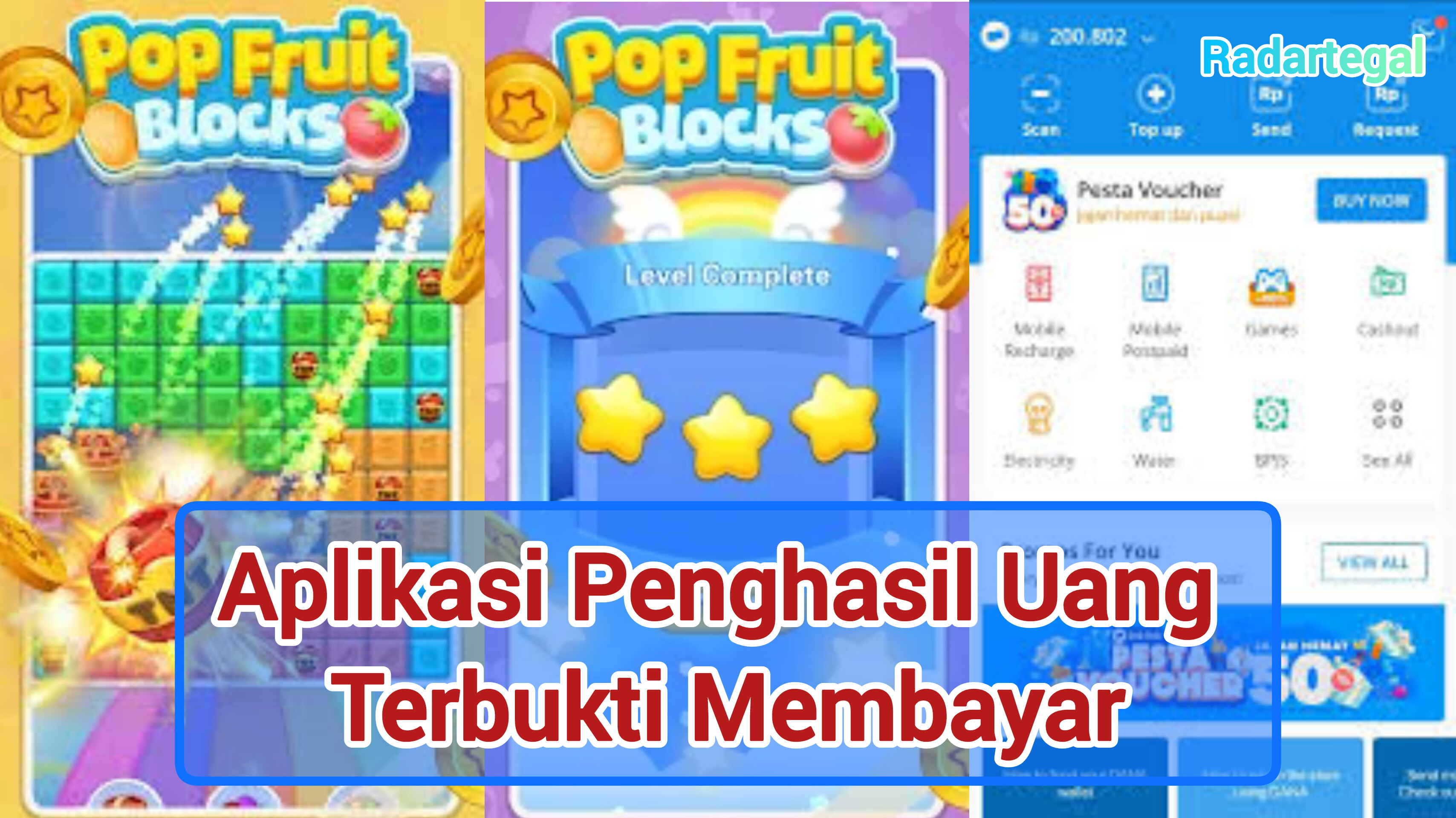 Aplikasi Penghasil Uang Tercepat 2025, Modal 3 Menit Main Langsung Cair Rp50.000 di PlayStore