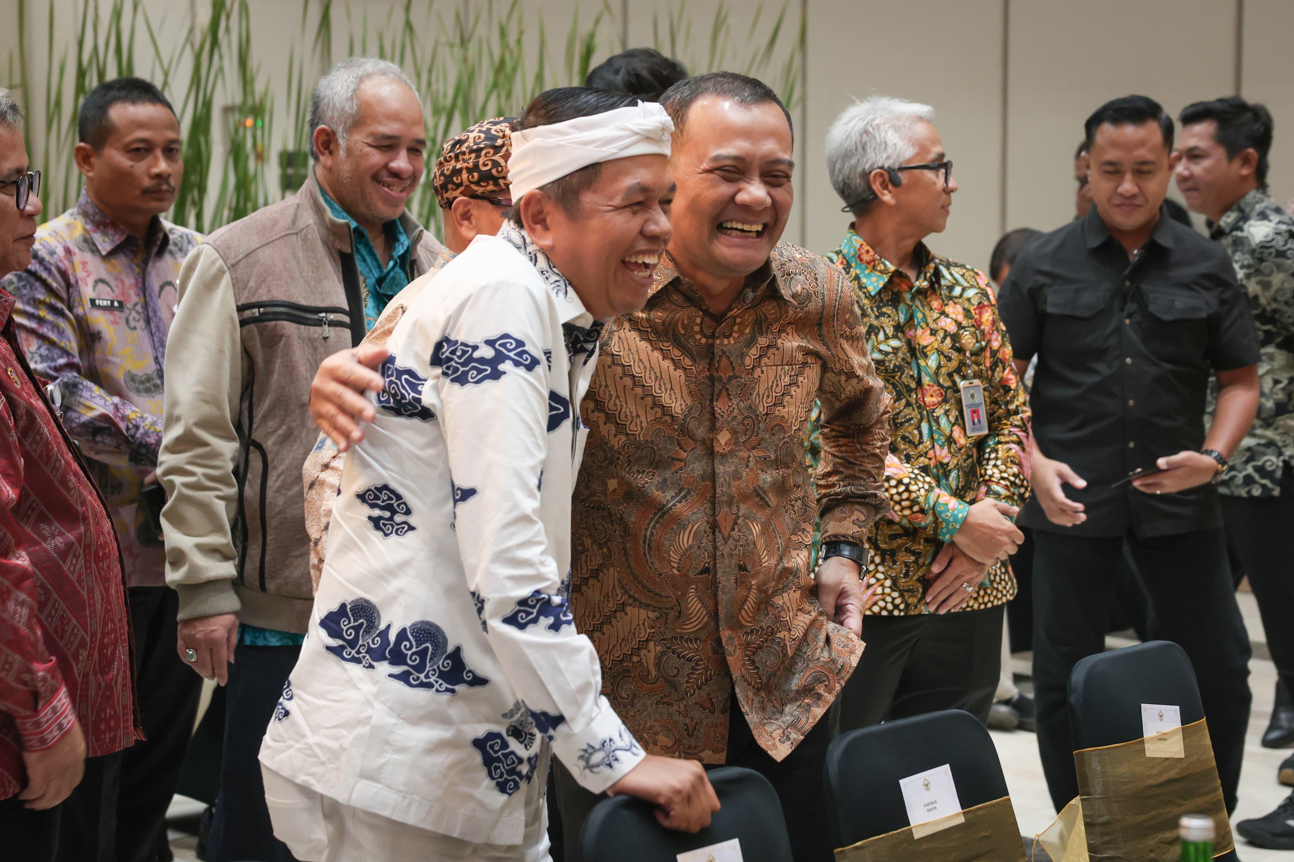 Akrab di Pertemuan BPK, Ahmad Luthfi dan Dedi Mulyadi Bahas Kolaborasi Pembangunan Antarprovinsi