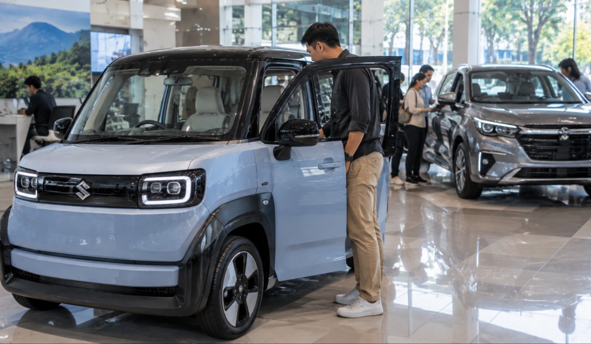 Suzuki e-Sky 2026 Dirancang agar Pengguna Mobil Bensin Tak Kaget Pindah ke EV