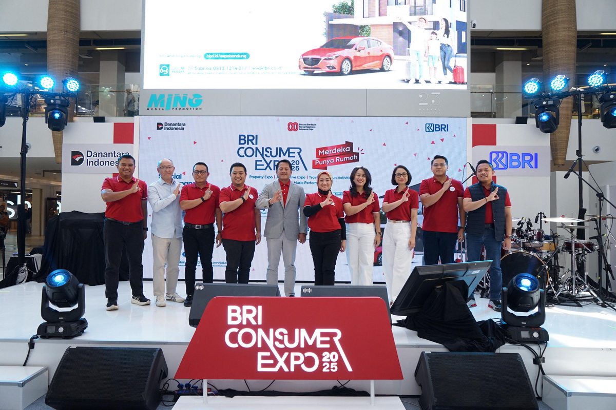 BRI Consumer Expo 2025 di Bandung Beri Suku Bunga KPR Ringan