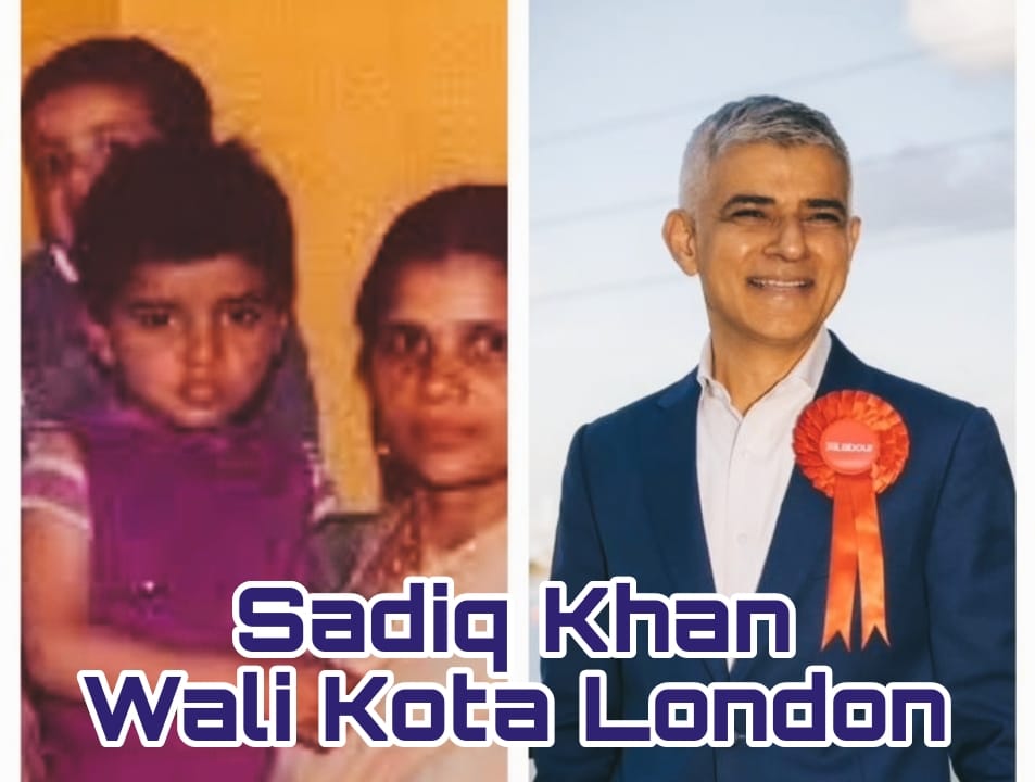 Wali Kota London yang Seorang Muslim, Sadiq Khan  Menang Pilwalkot untuk Kali Ketiga